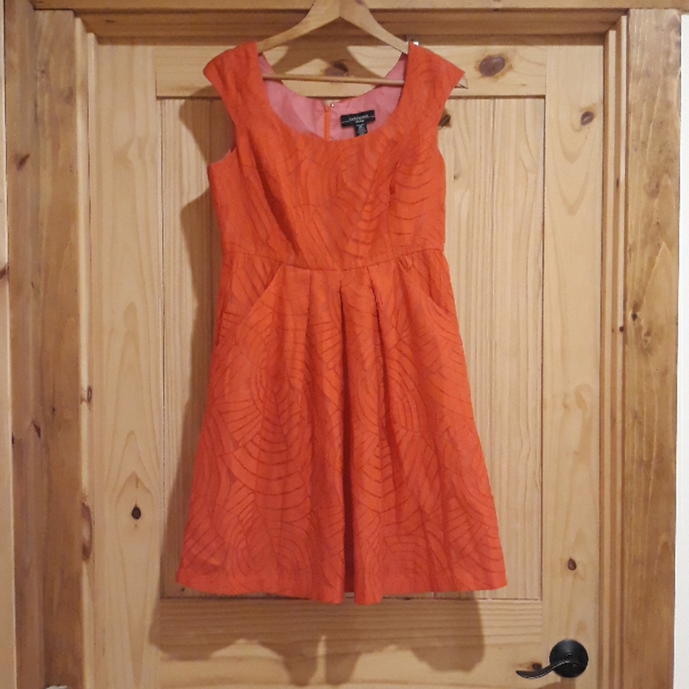 R&M Richards Illusion Capsleeve Dress. Size 8P.